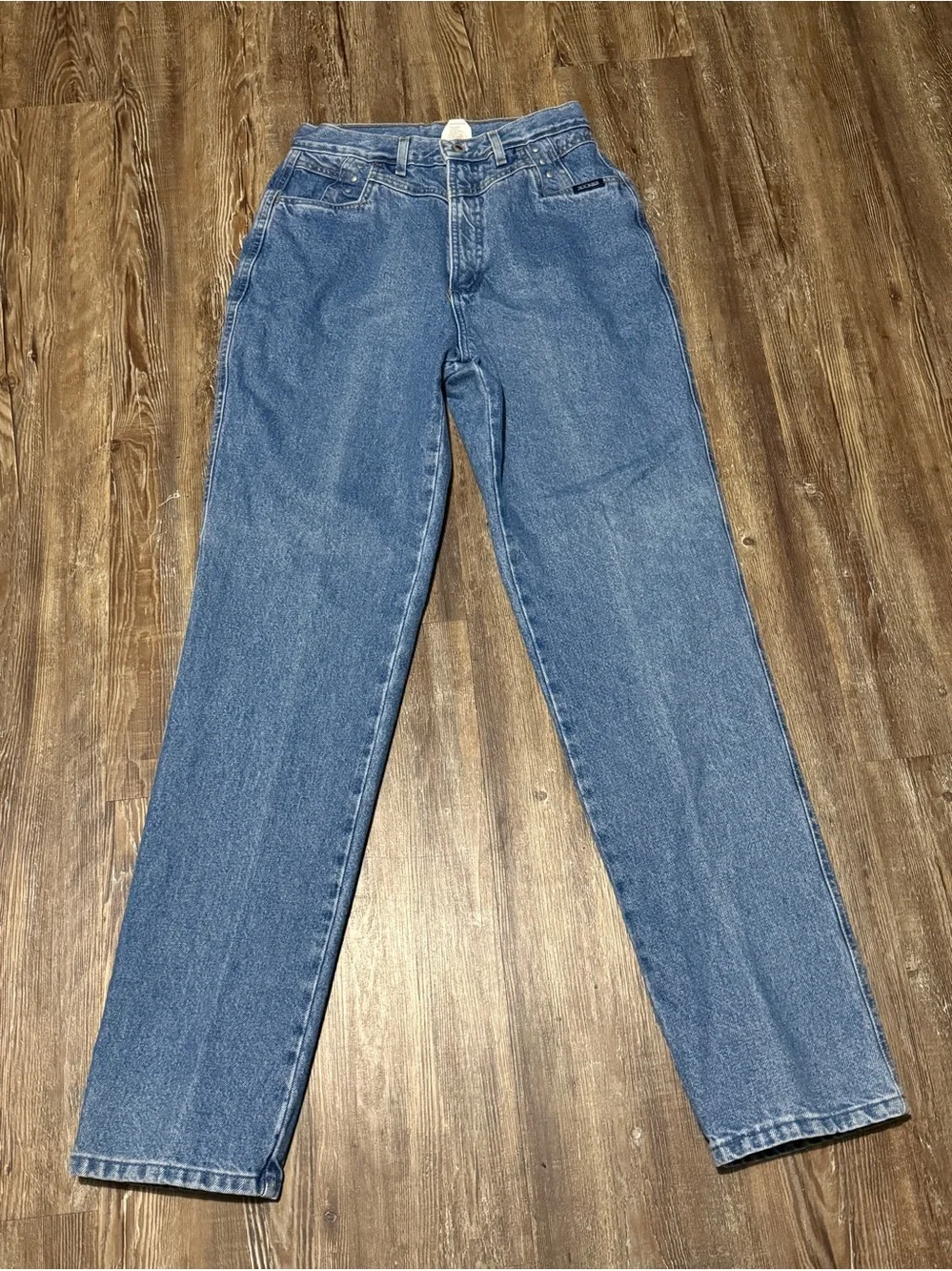 Vintage Rockies Straight Leg Jeans Women's 9/10 Classic Wash 90s Bareback Denim